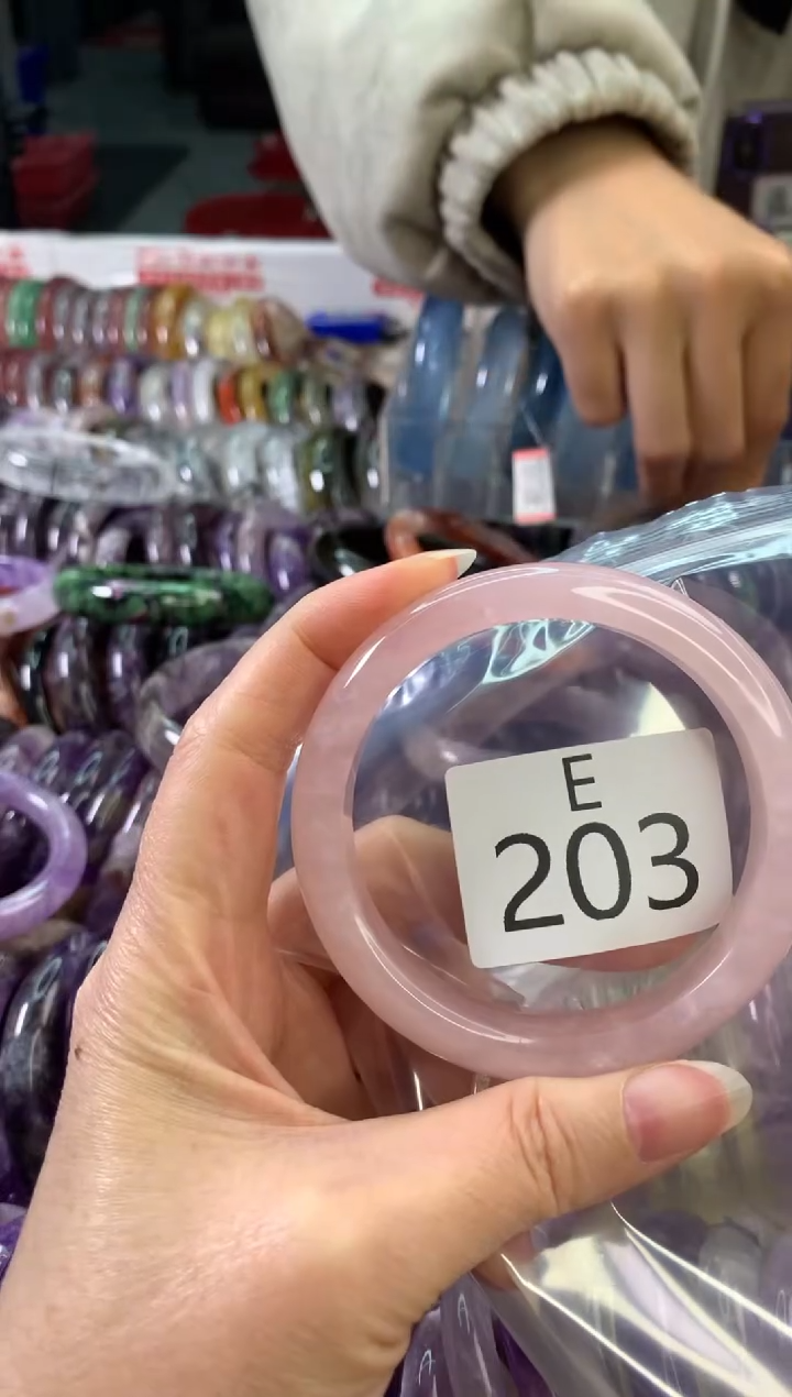 【闪购商品】水晶水晶手镯E未镶嵌203-61