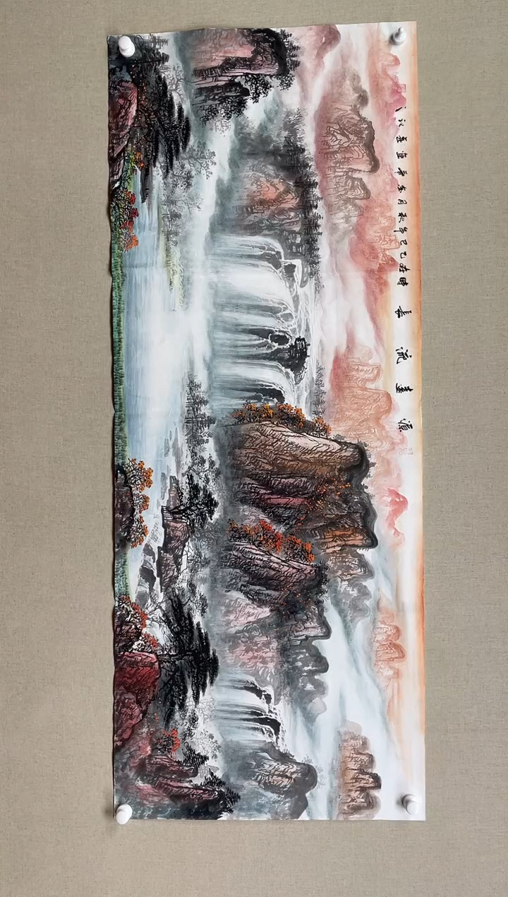 国画180*68 李金华李金华李金华李金华李金华