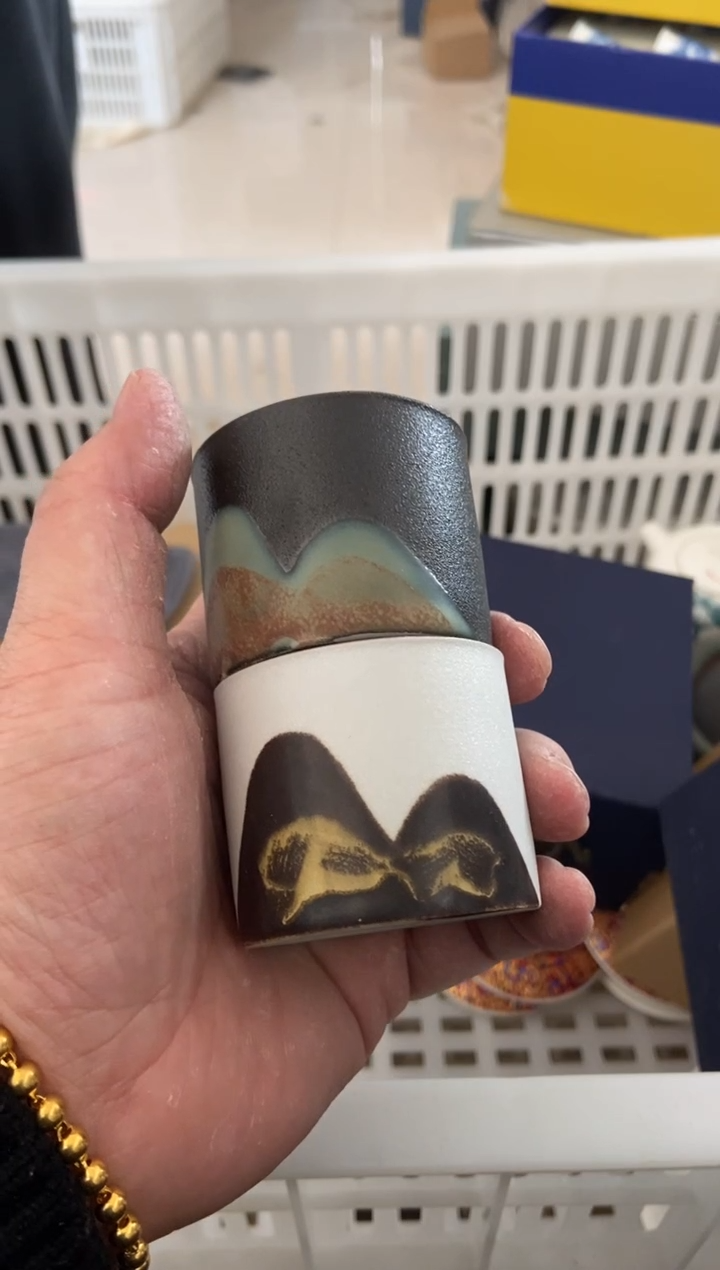杯子瓷无运费险有瑕疵的摄影的产品有使用过的痕迹有点脏介意勿拍