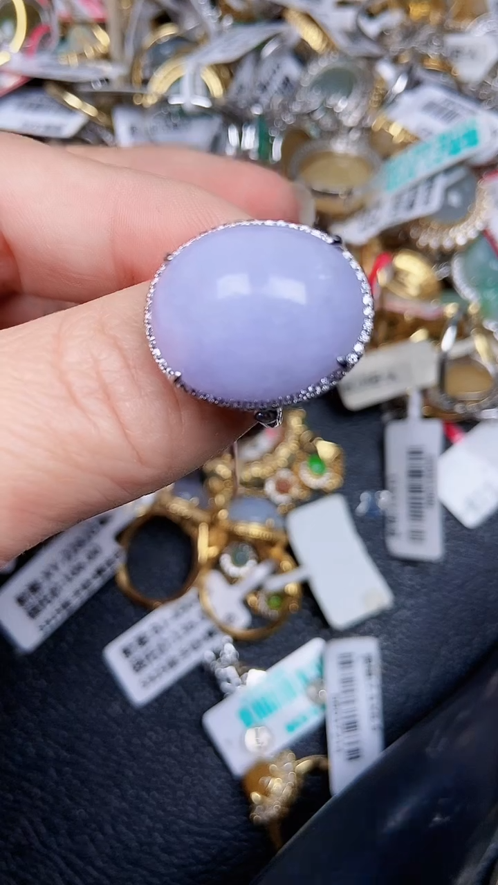 颈饰银S925镶嵌翡翠1758