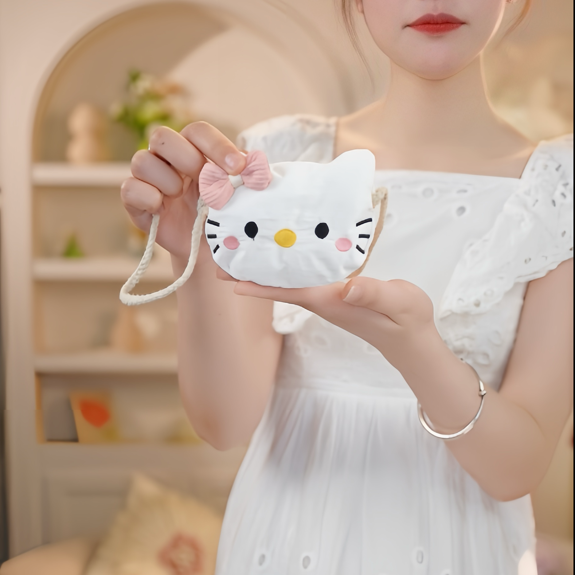 2025年夏季新款包包女小童可爱条纹立体