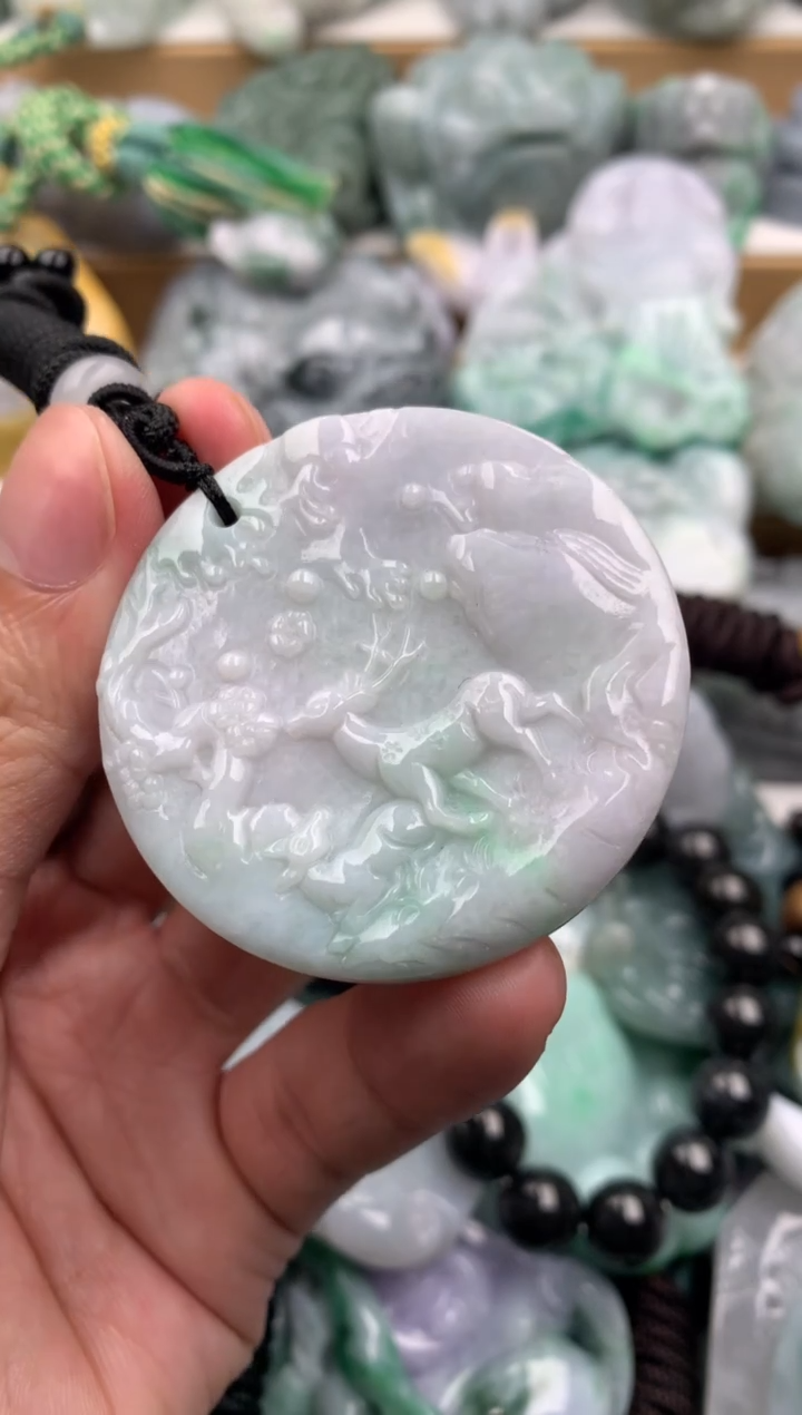 吊坠(不含链)未镶嵌翡翠1