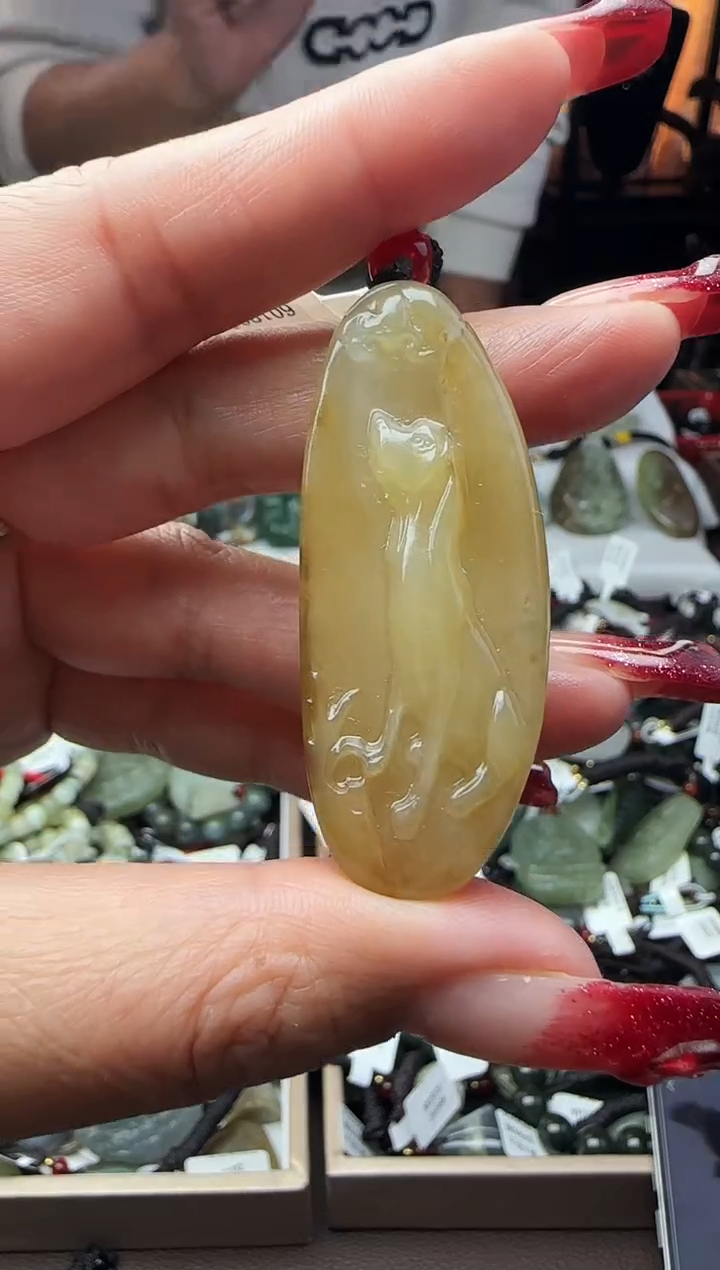 颈饰未镶嵌和田玉45278