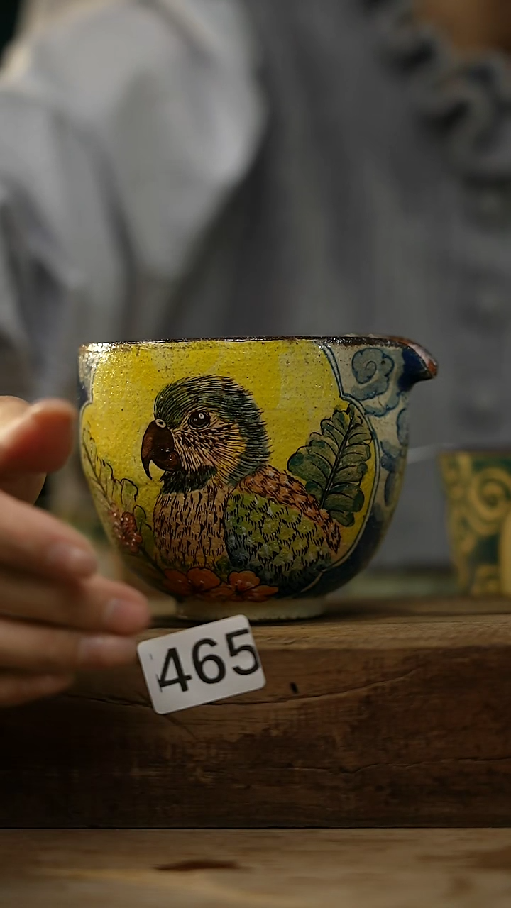 【闪购商品】瓷片新品！设计师手作款柴烧动物系列 迷糊