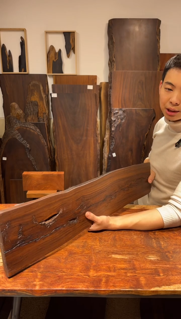 风车木（黑檀木）尺寸72*16*2编号464