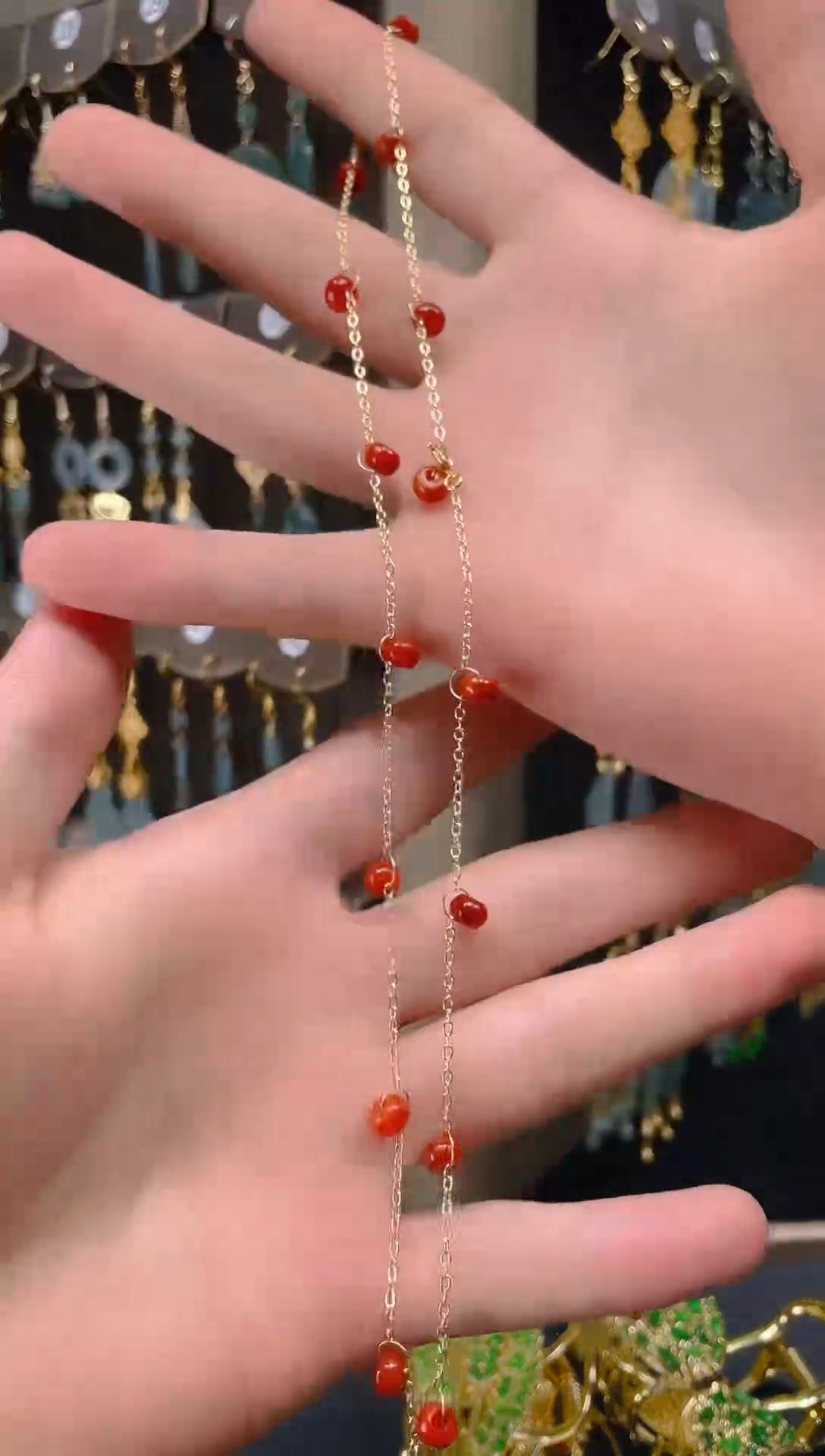 【闪购商品】翡翠耳饰合金022翡翠饰品