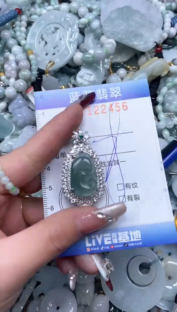 【闪购商品】翡翠颈饰未镶嵌闪购0122456
