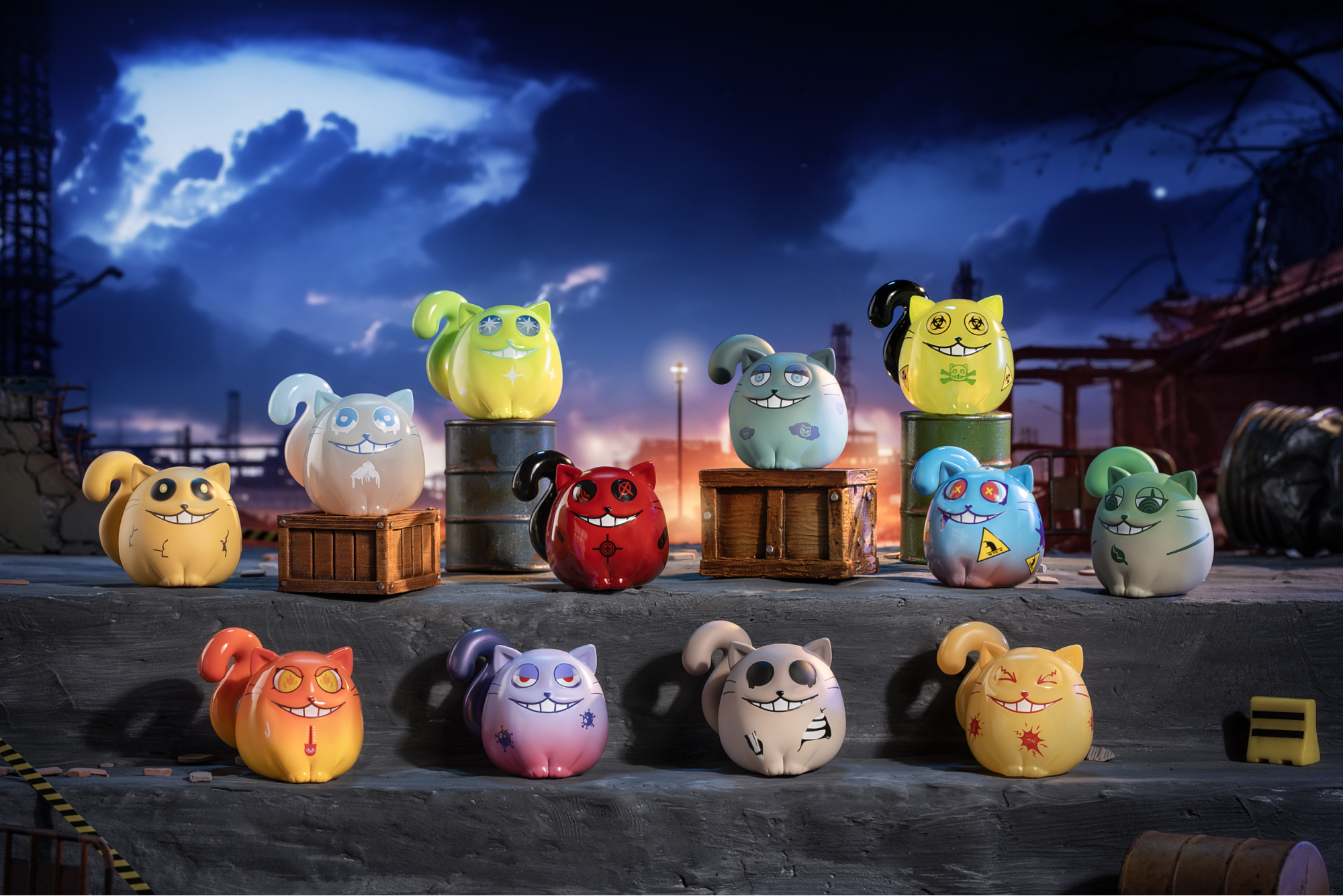 怪猫末日降临系列盲盒