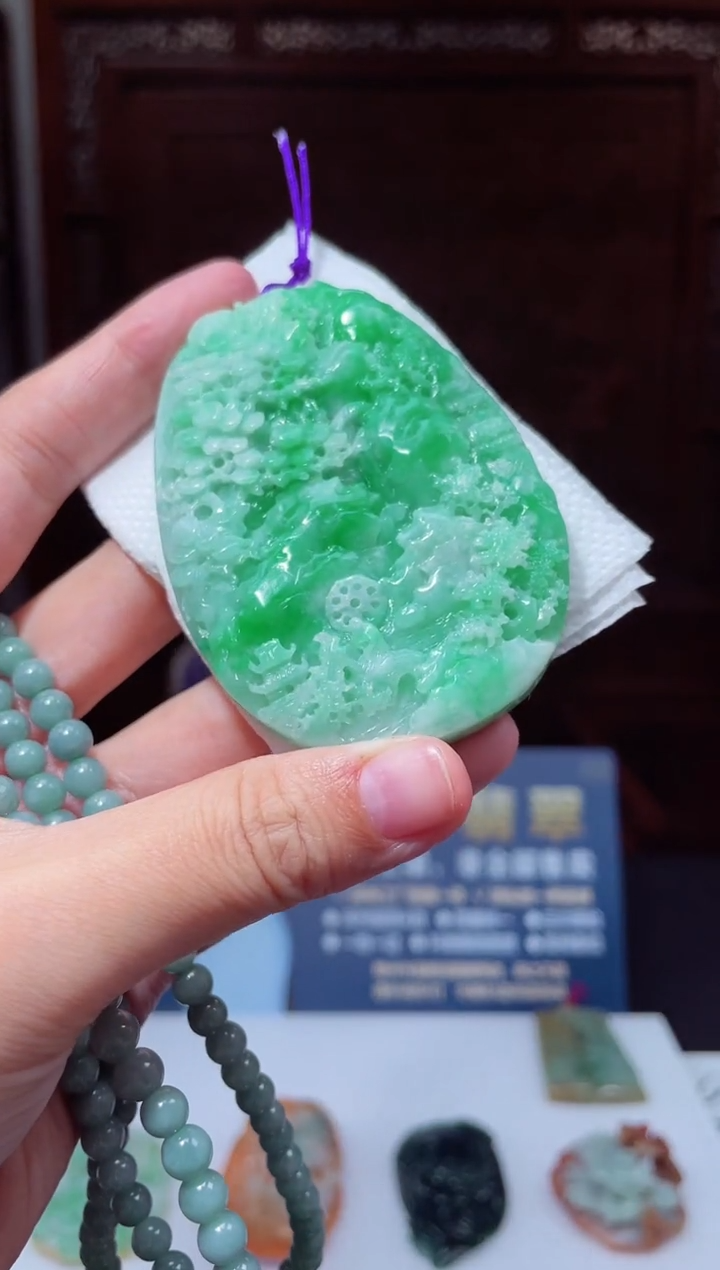 颈饰未镶嵌翡翠X-@@KJZM112962