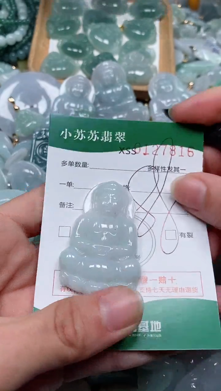 【闪购商品】翡翠颈饰未镶嵌闪购商品0127816