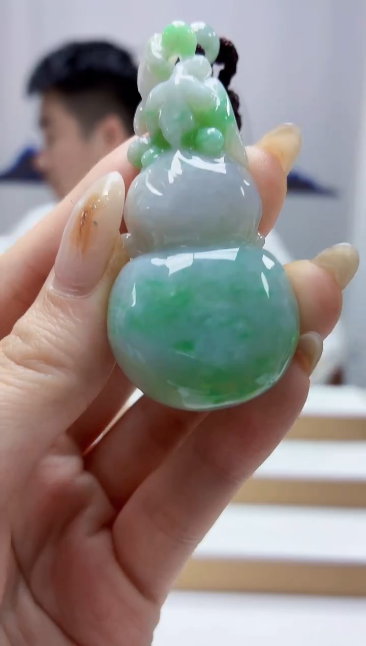 未镶嵌定制翡翠5028jw-毛货挂件62