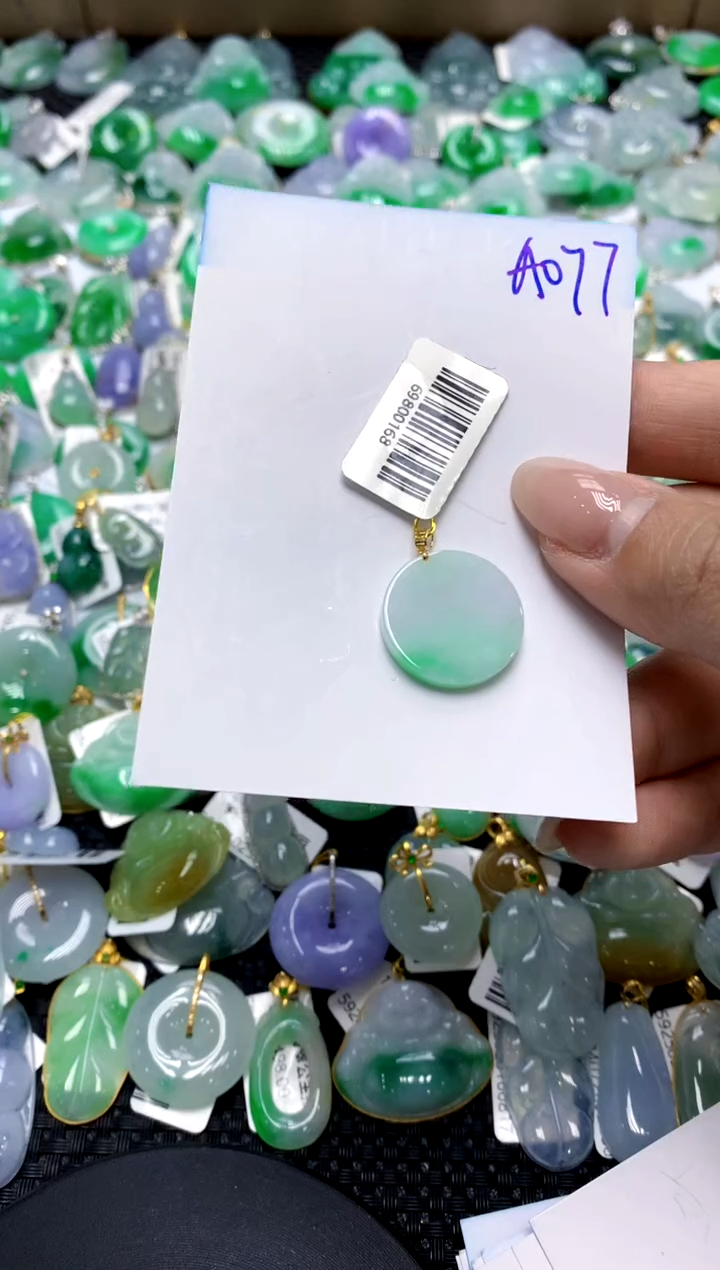 【闪购商品】翡翠颈饰18K金镶嵌111111111111