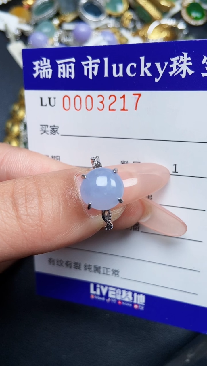 【闪购商品】翡翠颈饰银S925镶嵌3217