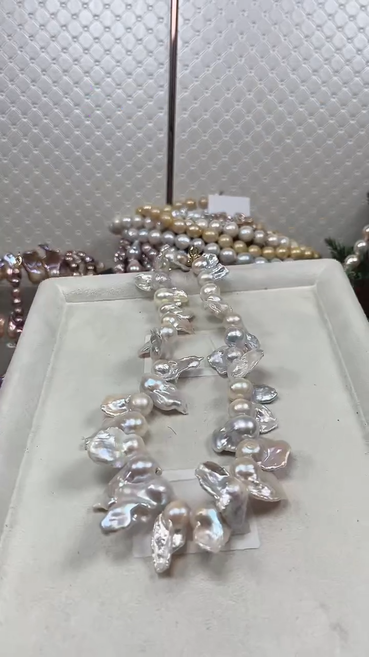 未镶嵌项链淡水珍珠【纯恬珠宝】