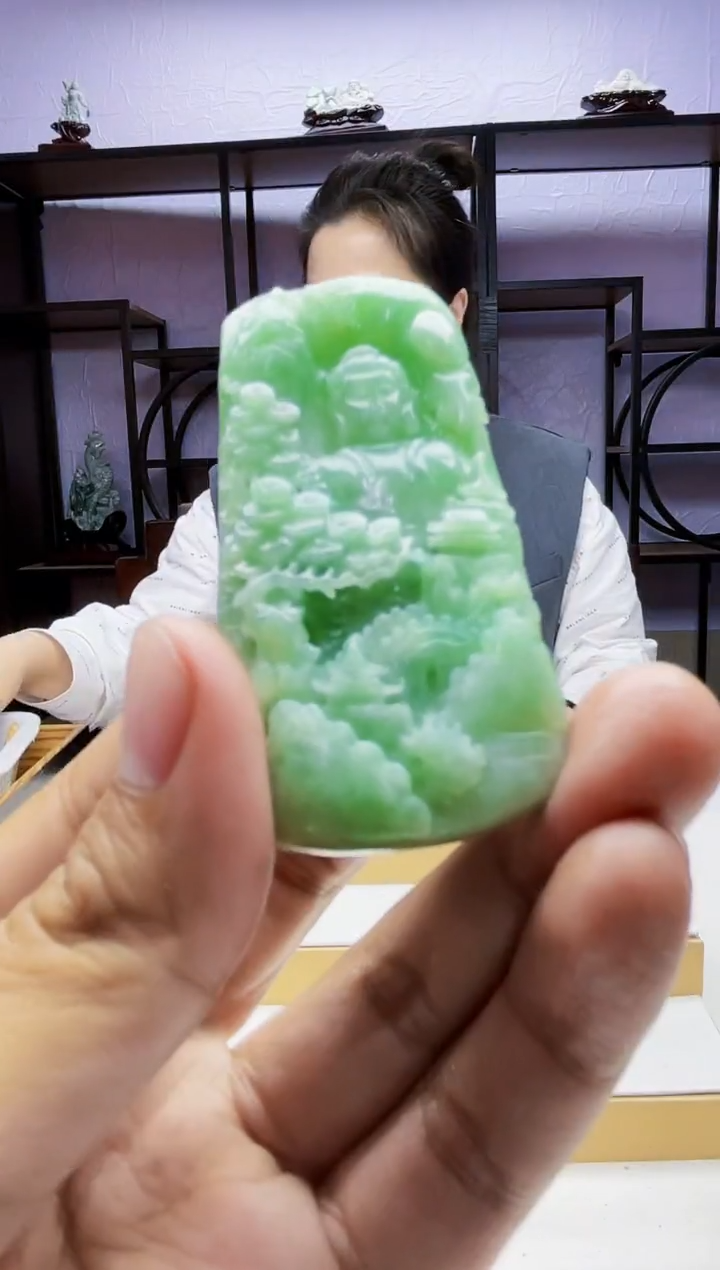【闪购商品】定制翡翠未镶嵌毛货02040004