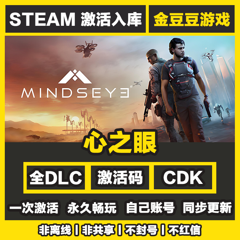 心之眼 steam正版 正版cdk 激活码 全DLC 激活入库 电脑游戏