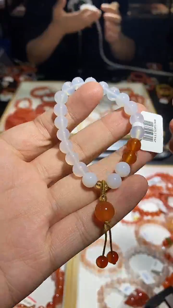 未镶嵌手链玛瑙/玉髓玛瑙DIY手链