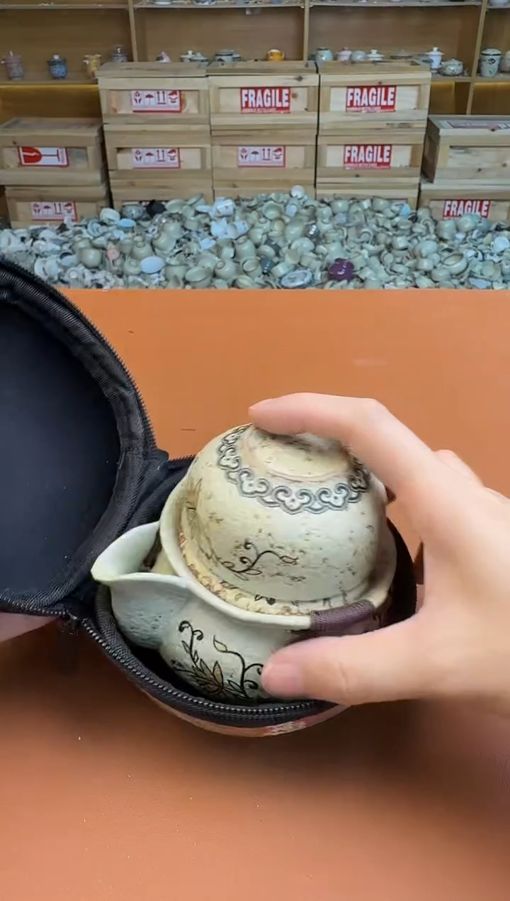 旅行陶瓷介意勿拍有些有瑕疵，库存清货都是孤品亏本卖