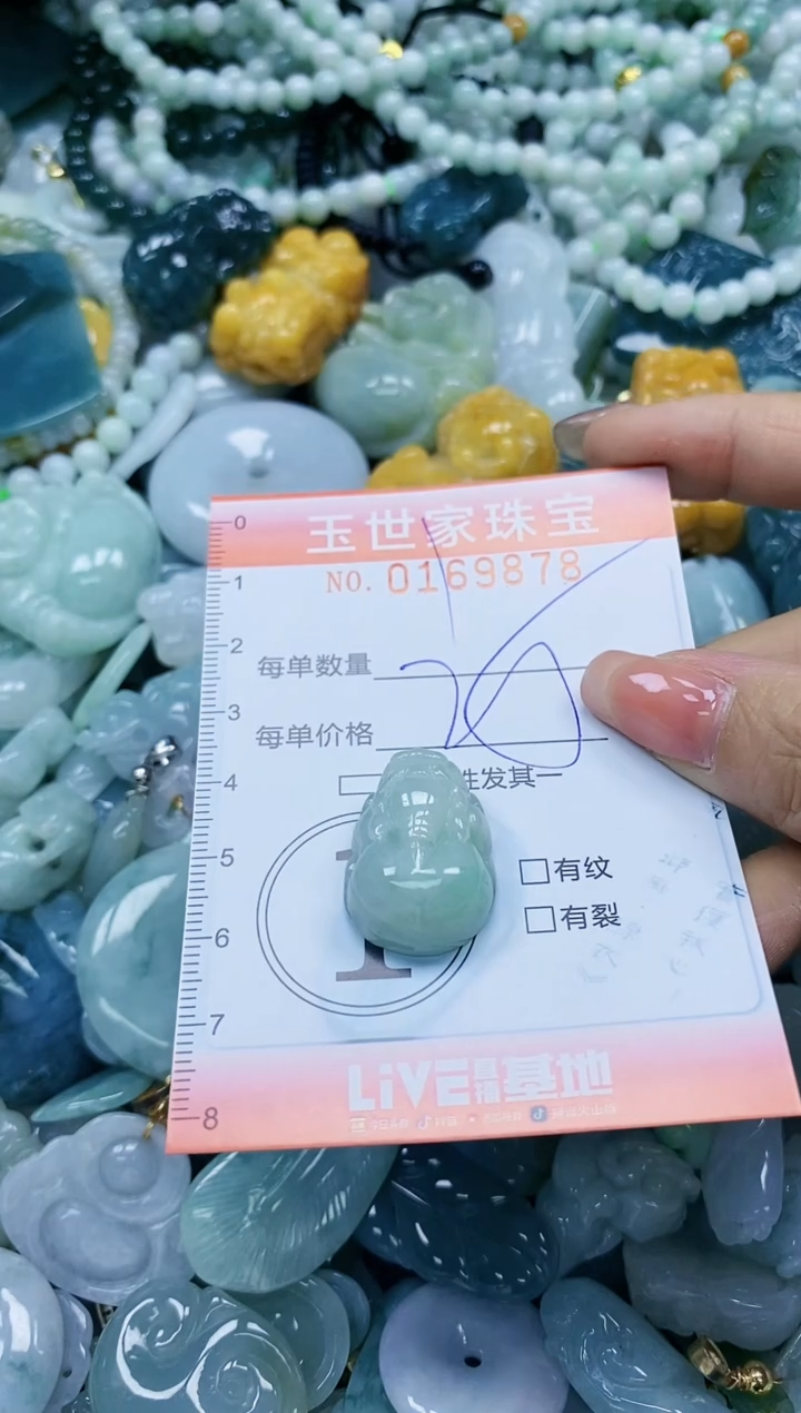 【闪购商品】翡翠颈饰未镶嵌闪购0169878