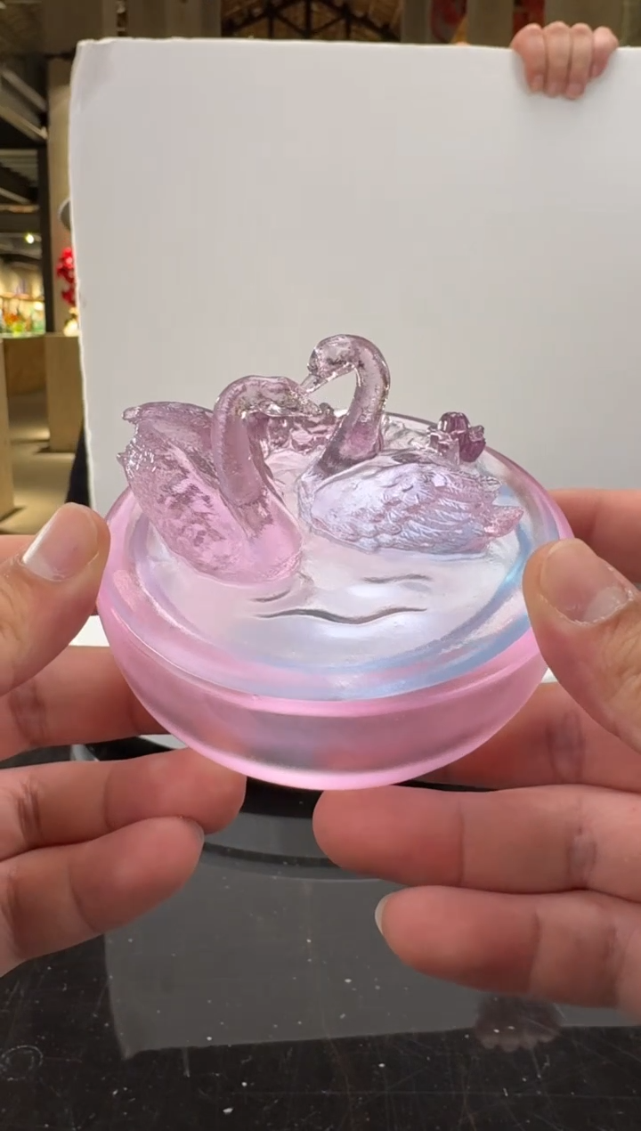 摆件?*?天鹅收纳盒摆件