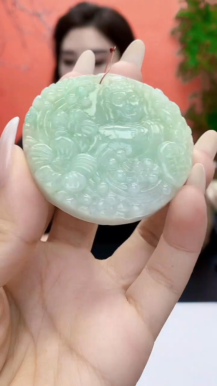 未镶嵌定制翡翠4829ty-毛货挂件162