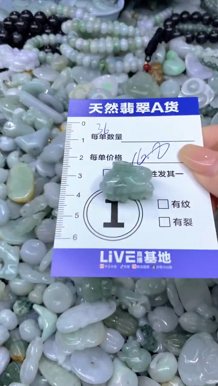 颈饰未镶嵌翡翠天然翡翠A货批量多样性发一件