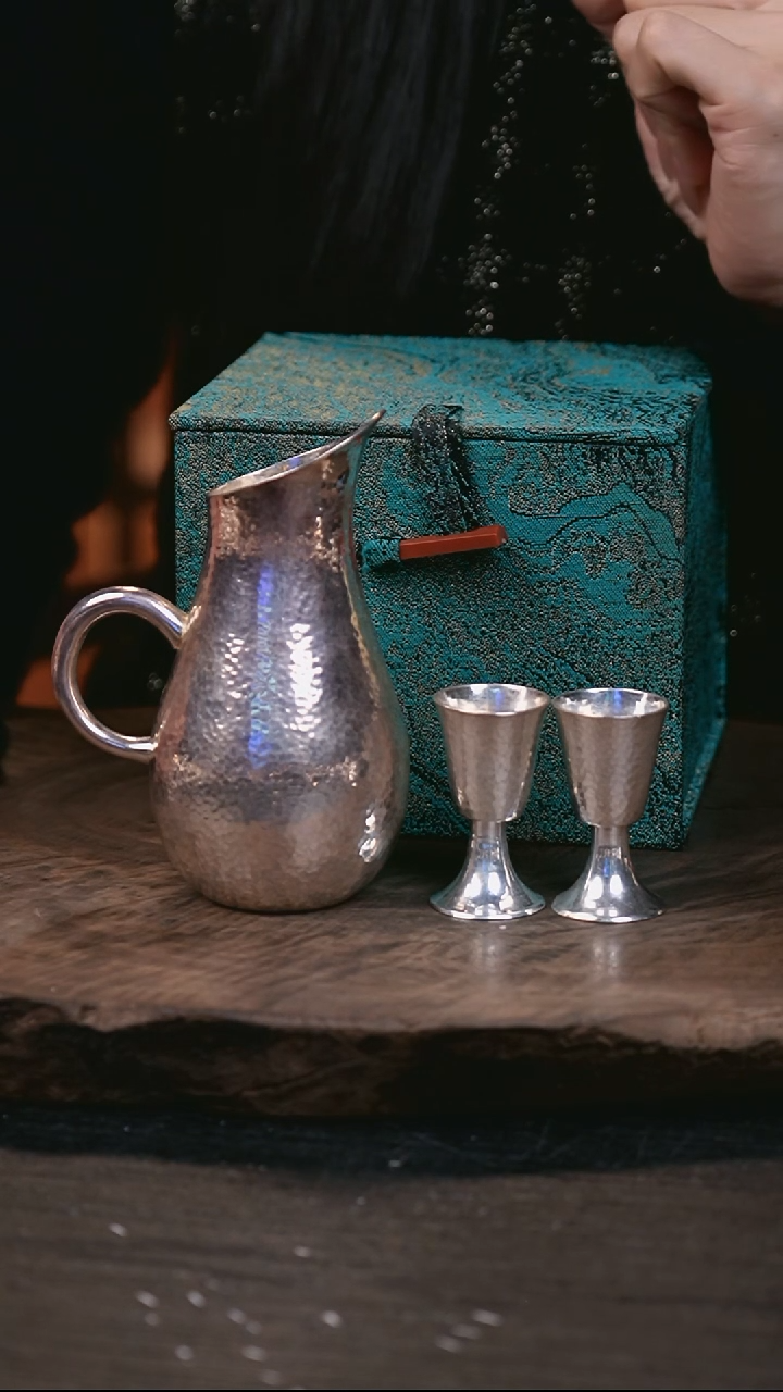 （一壶二杯）手工酒壶酒具套组999