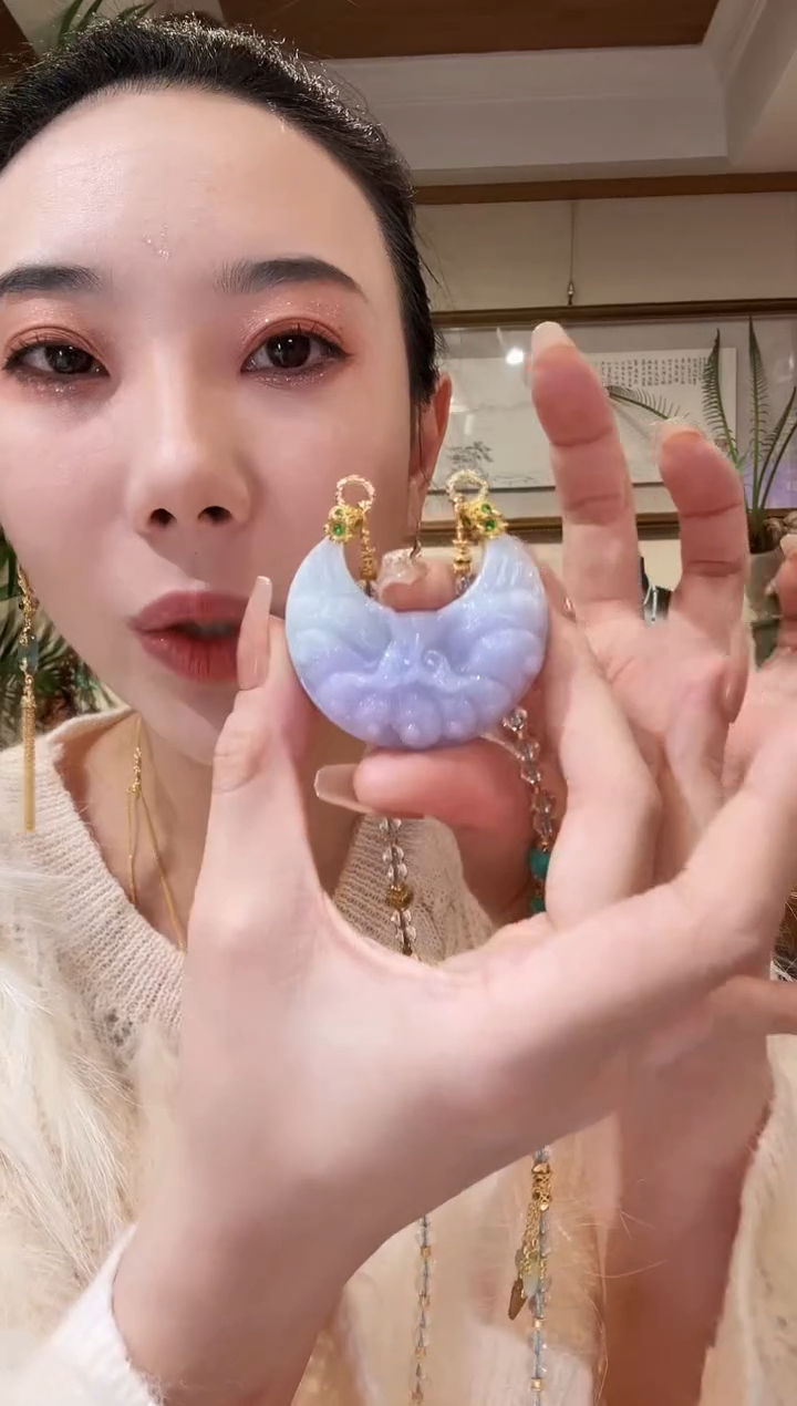 【闪购商品】翡翠颈饰未镶嵌国风