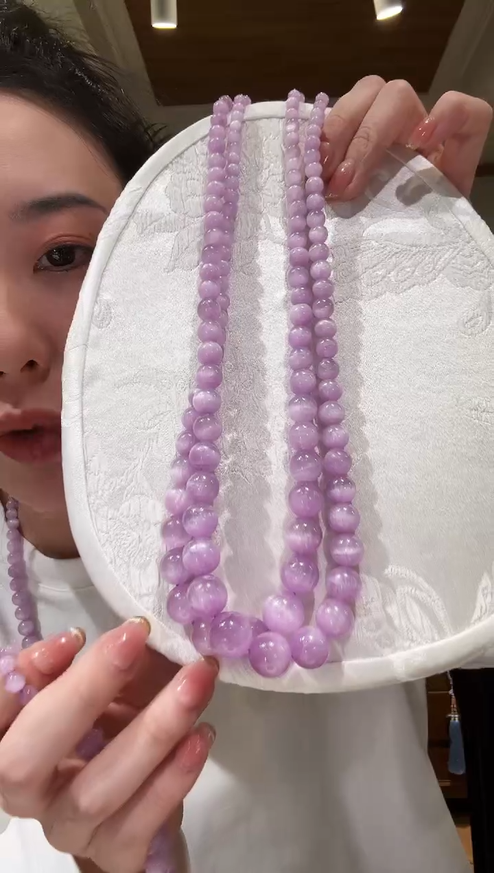 【闪购商品】锂辉石颈饰未镶嵌多样性发其一