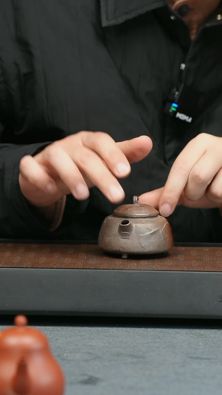 【闪购商品】紫砂茶壶五堂 手捏-见喜