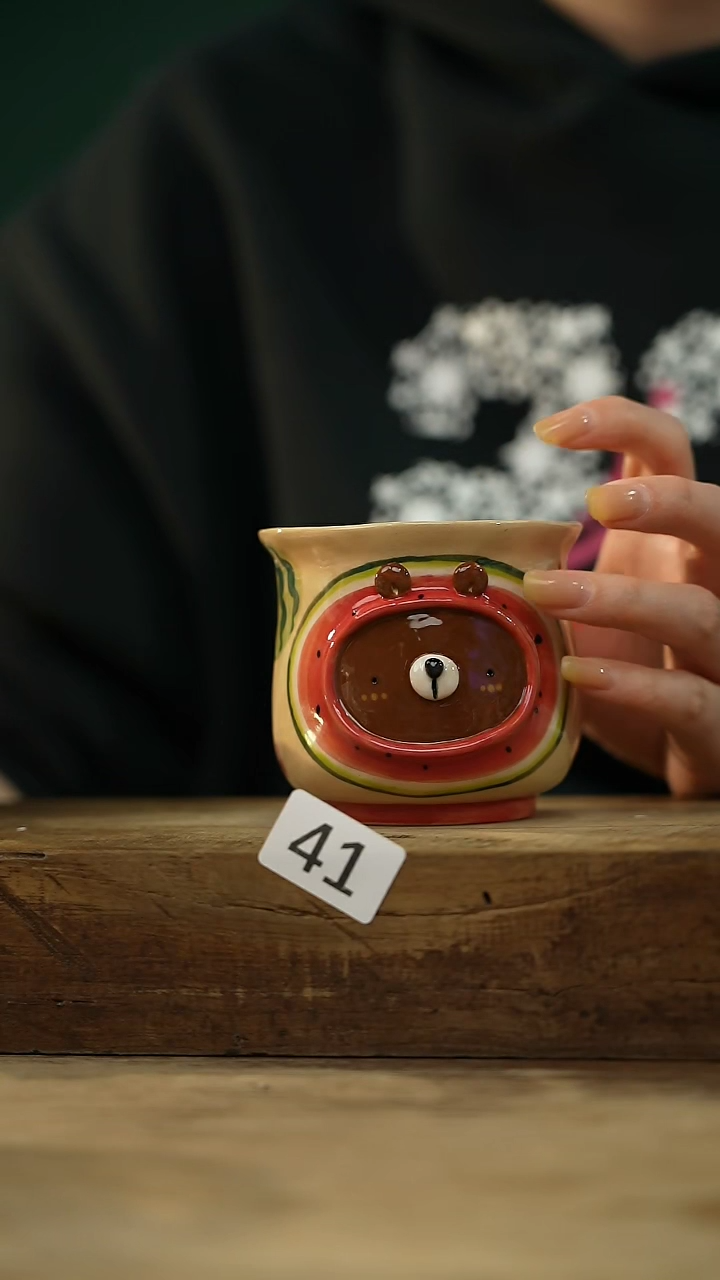 【闪购商品】瓷片手绘·杯/设计师 xudu 款