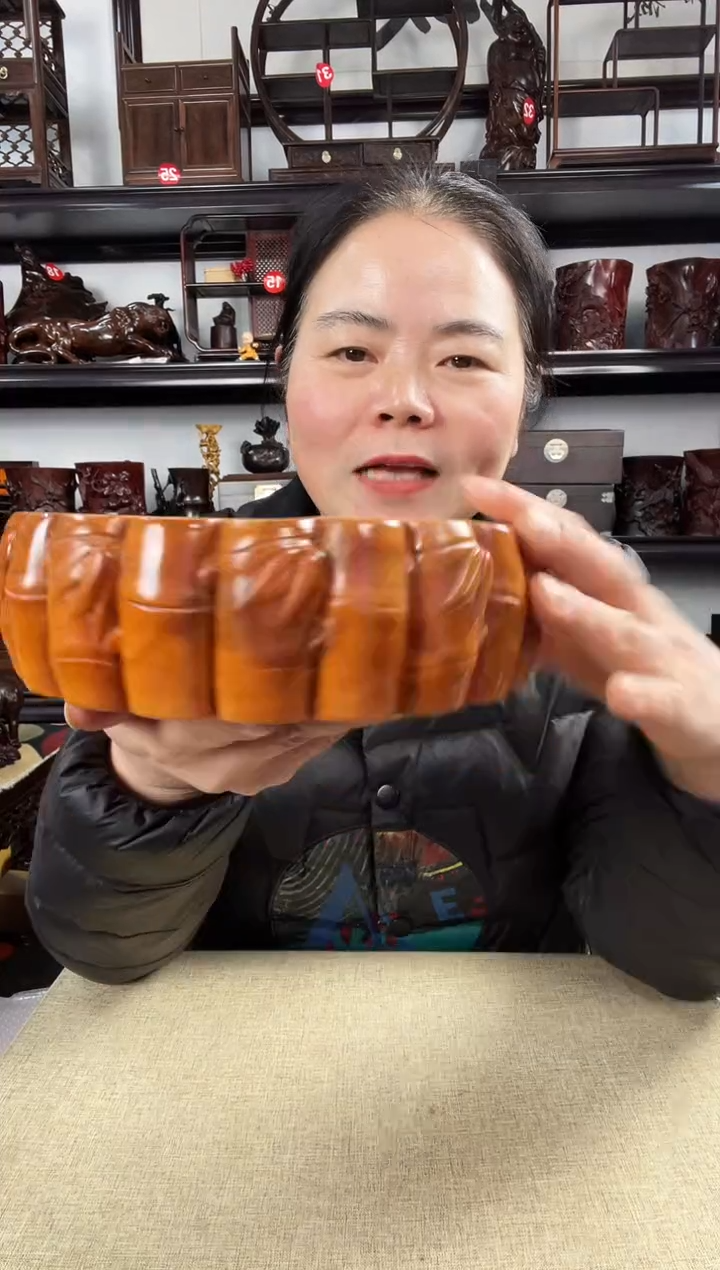 木347瑕疵老李红木工艺品