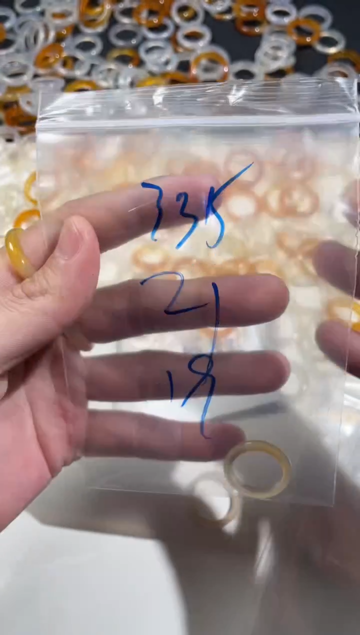 【闪购商品】玛瑙/玉髓戒指未镶嵌335