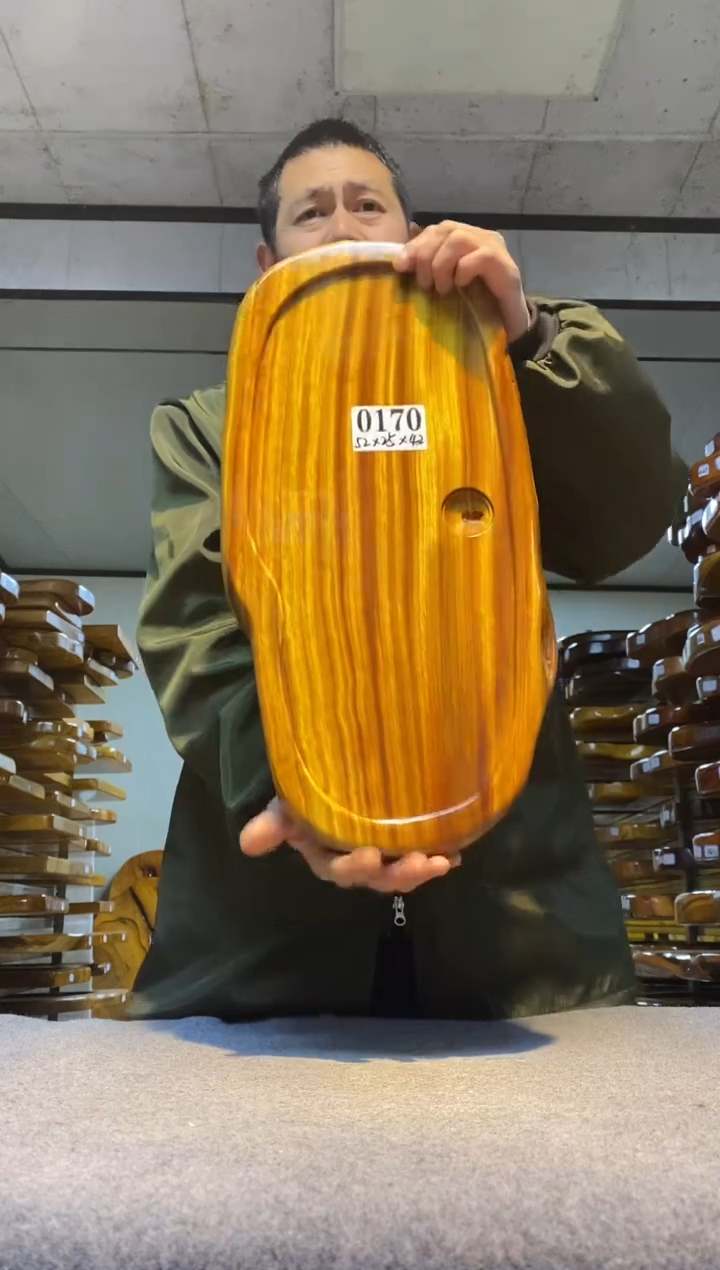 实木茶盘 一物一拍（不含配件）