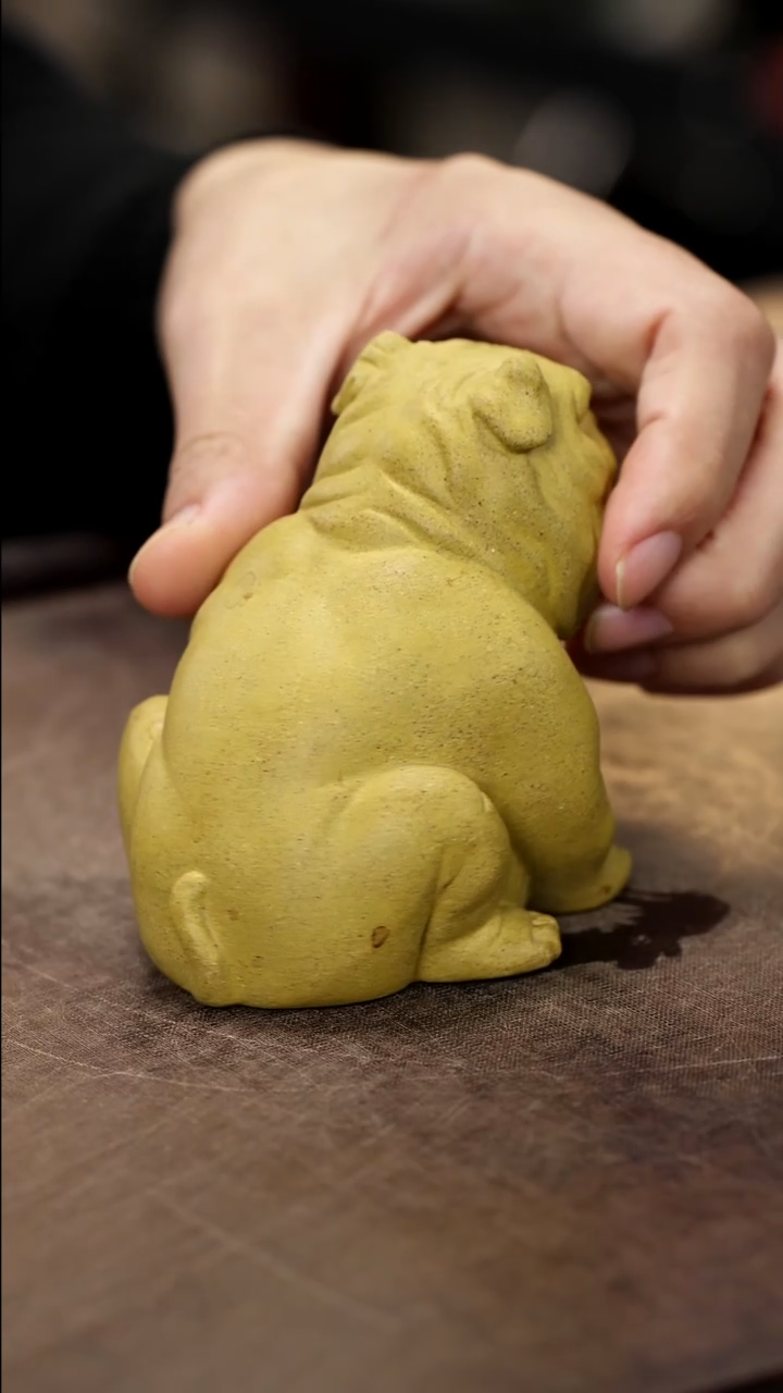 紫砂茶宠紫砂小狗