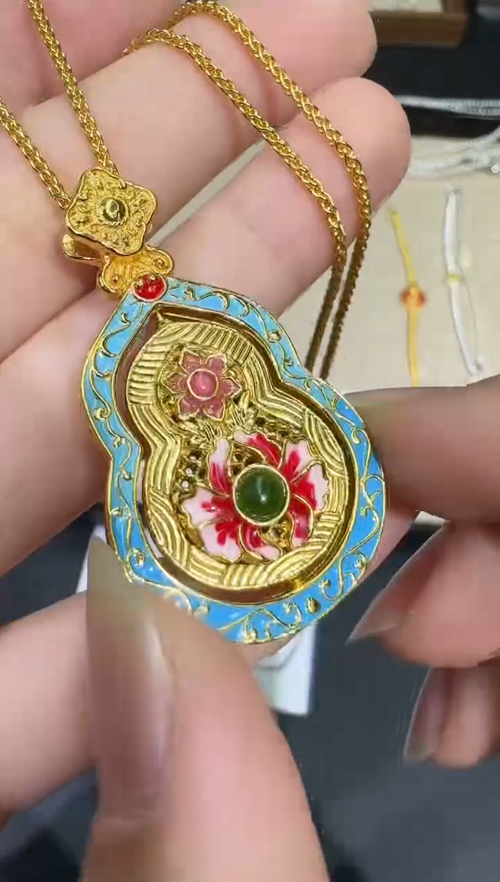 【闪购商品】和田玉吊坠银S925镶嵌X0209-77-31