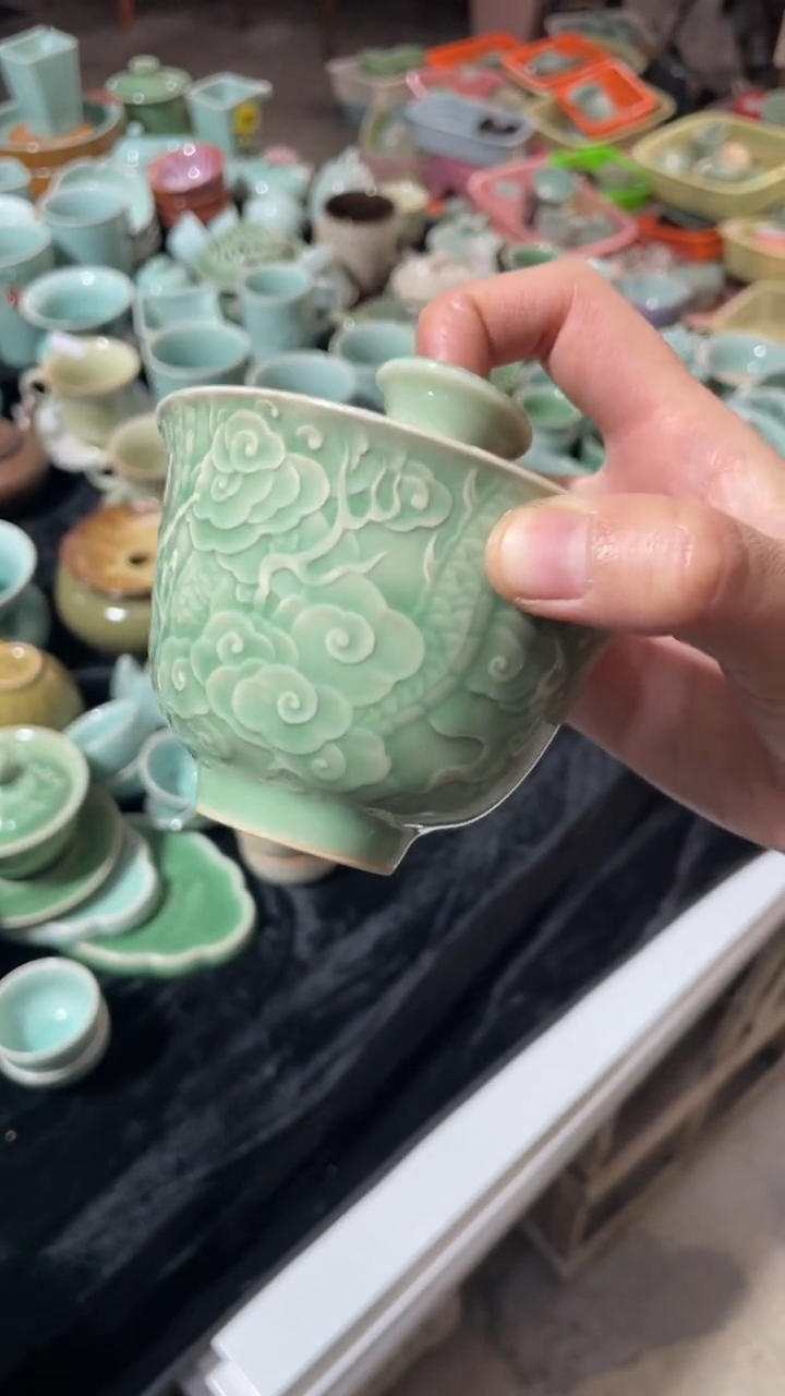 【闪购商品】特价福利 微瑕 慧仙青瓷