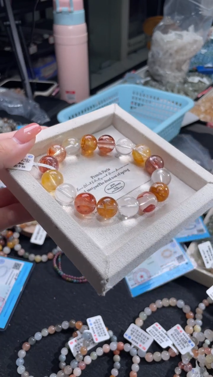 水晶手链未镶嵌299号 多样性发一13+