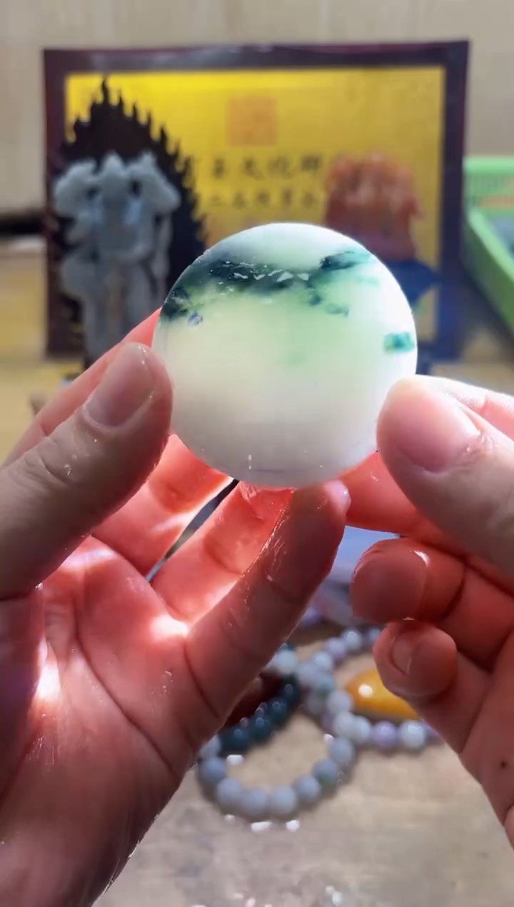 未镶嵌挂件翡翠A货常星6233