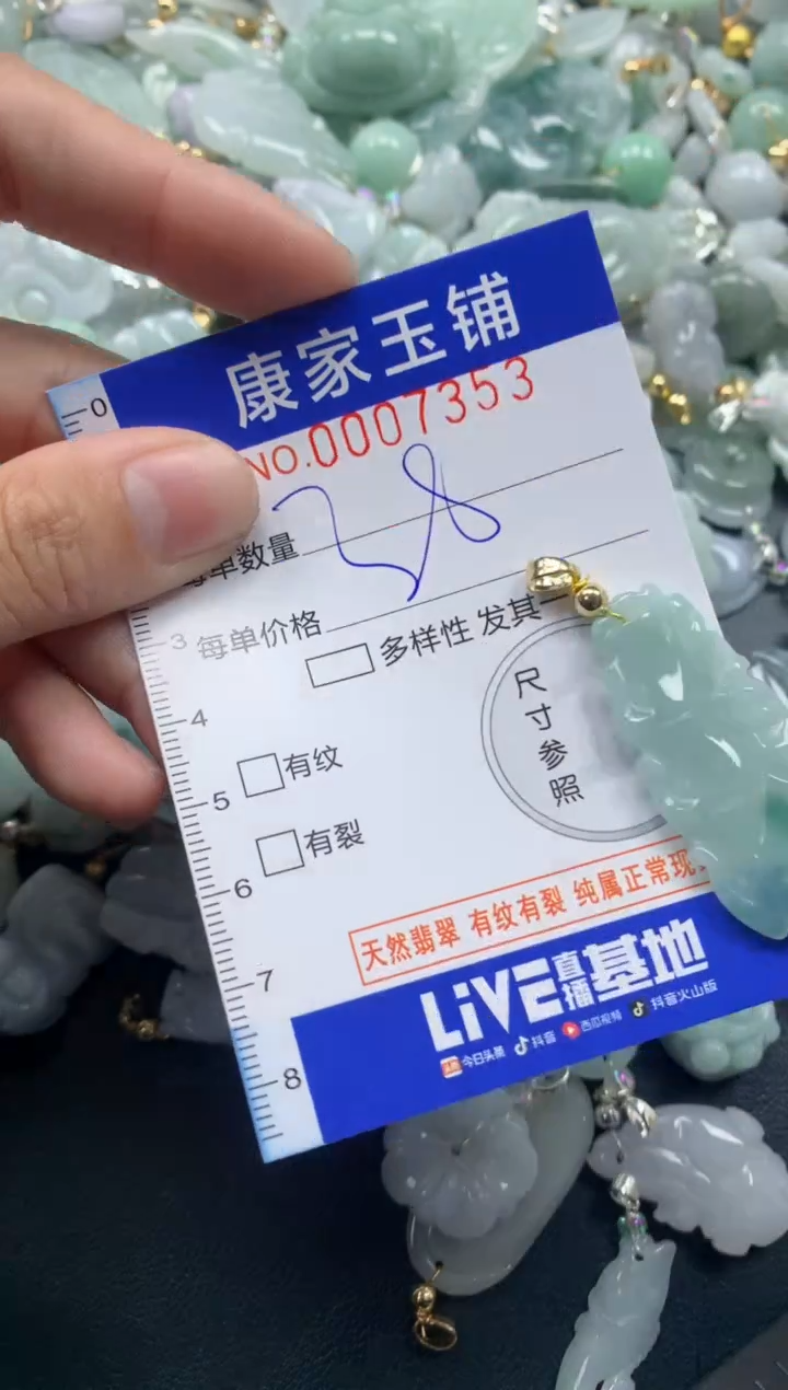 颈饰未镶嵌翡翠7353