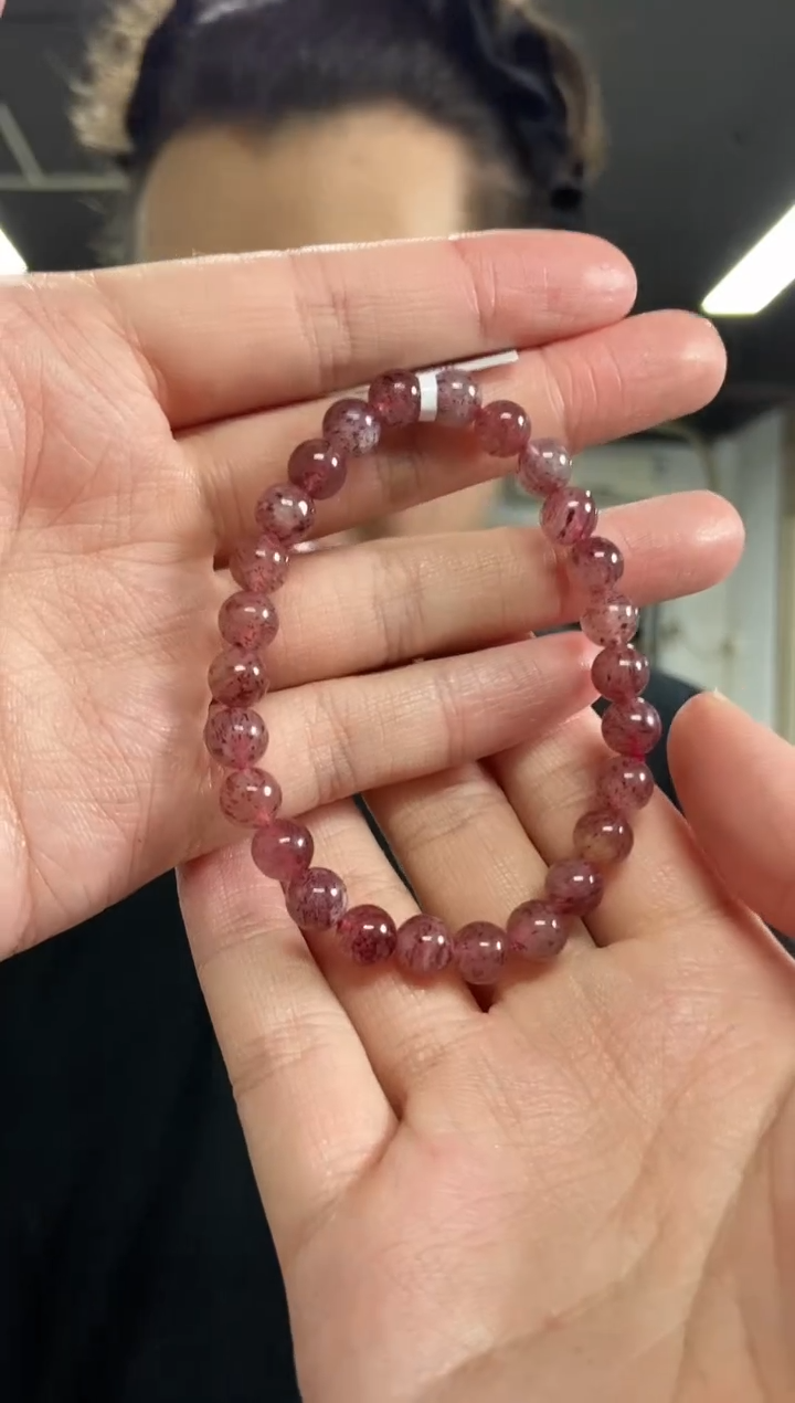 【闪购商品】水晶手串未镶嵌多样性发其一颜色微差