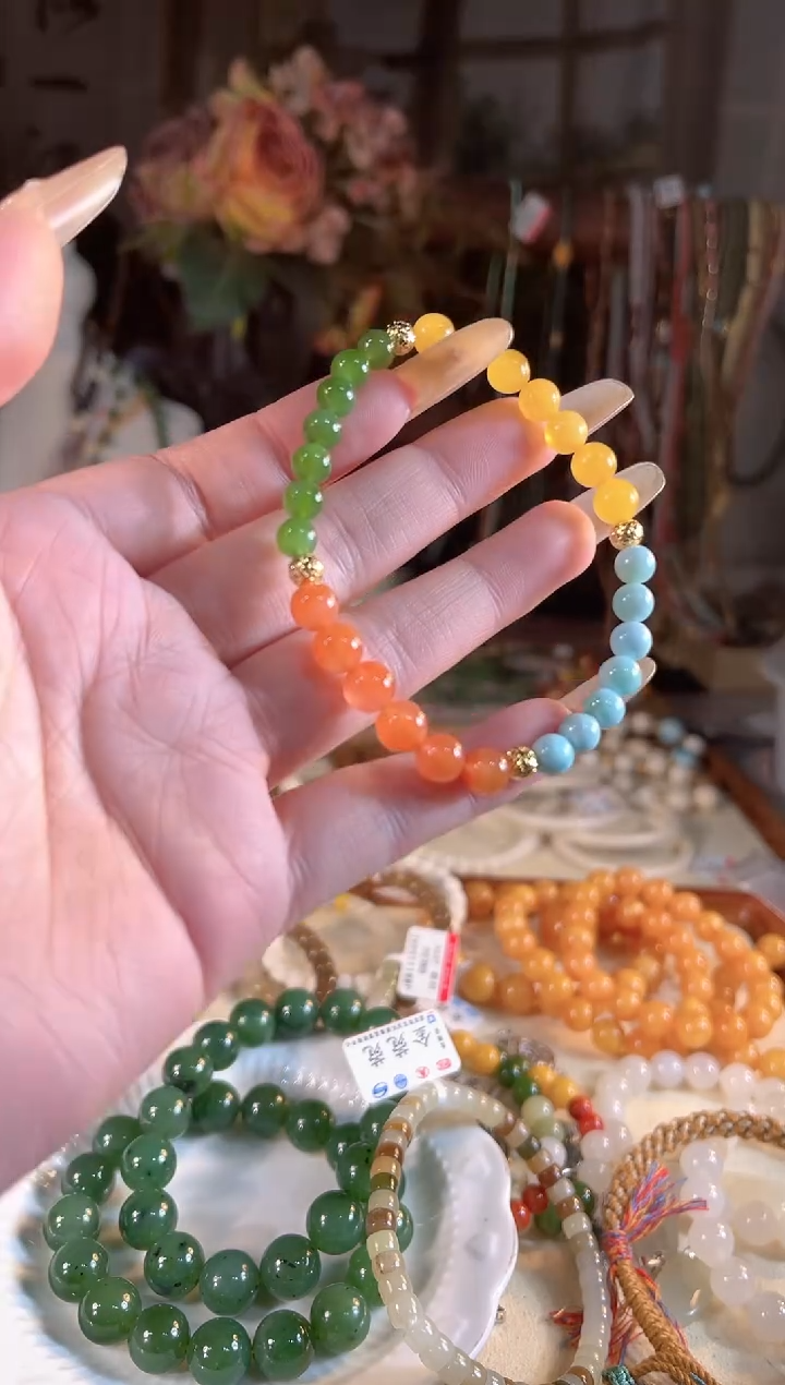 【闪购商品】和田玉手链未镶嵌多样性发货其一