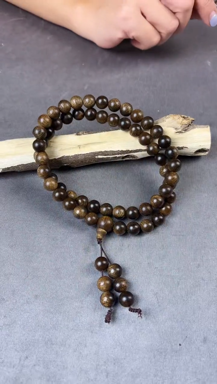 沉香沉香碎屑+香港昆仑梅格10手持圆珠沉42克+多样性发一