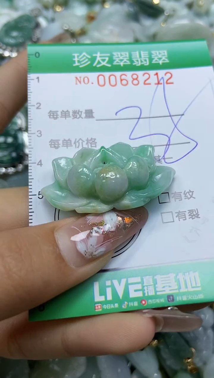 【闪购商品】翡翠颈饰未镶嵌闪购商品0068212