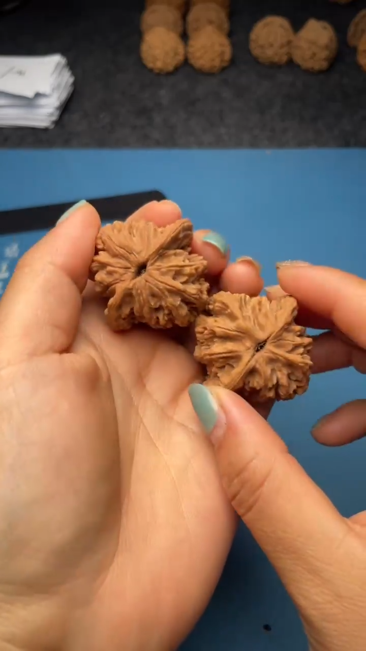 文玩核桃把件w1虎头39尺