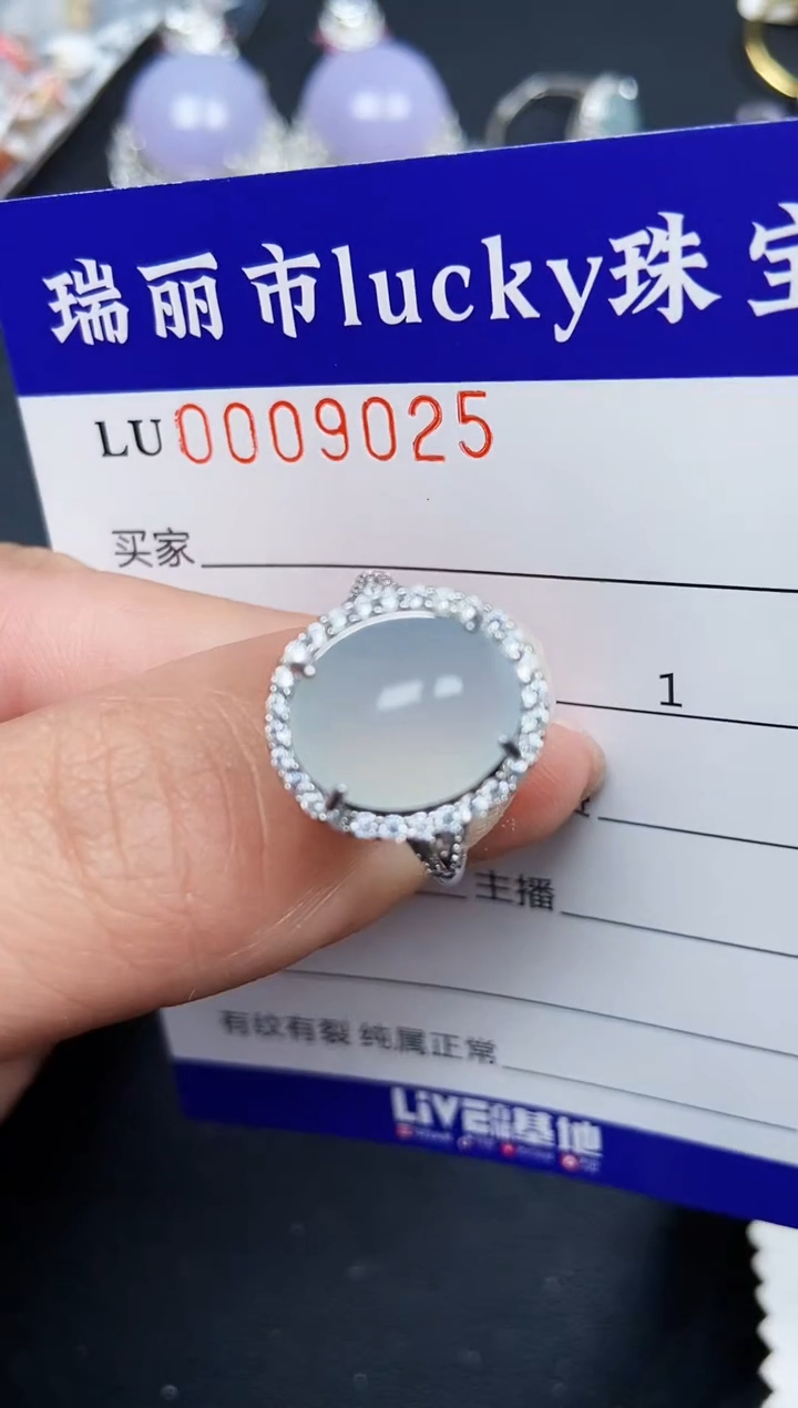 【闪购商品】翡翠颈饰银S925镶嵌9025