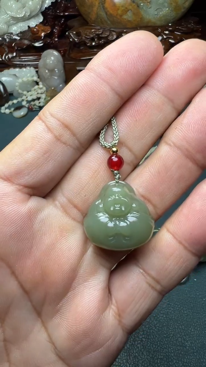 未镶嵌和田玉挂件-