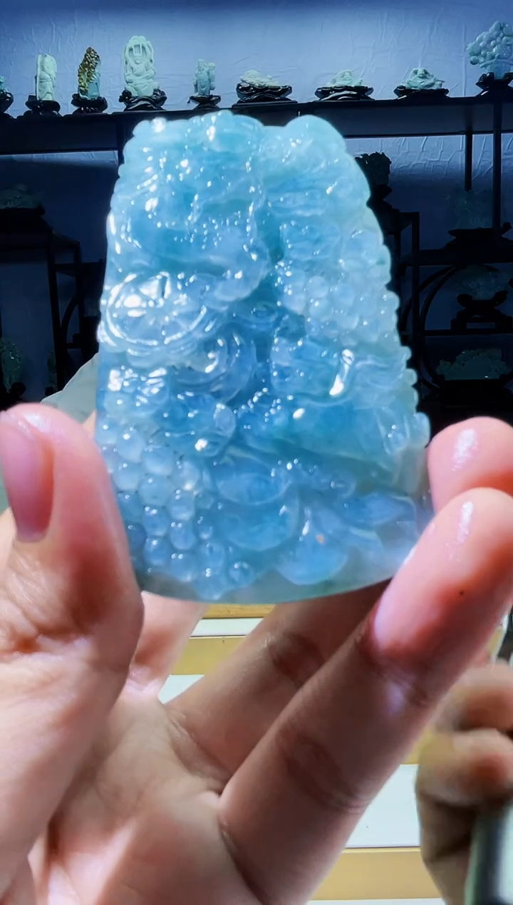 【闪购商品】定制翡翠未镶嵌毛货02130067