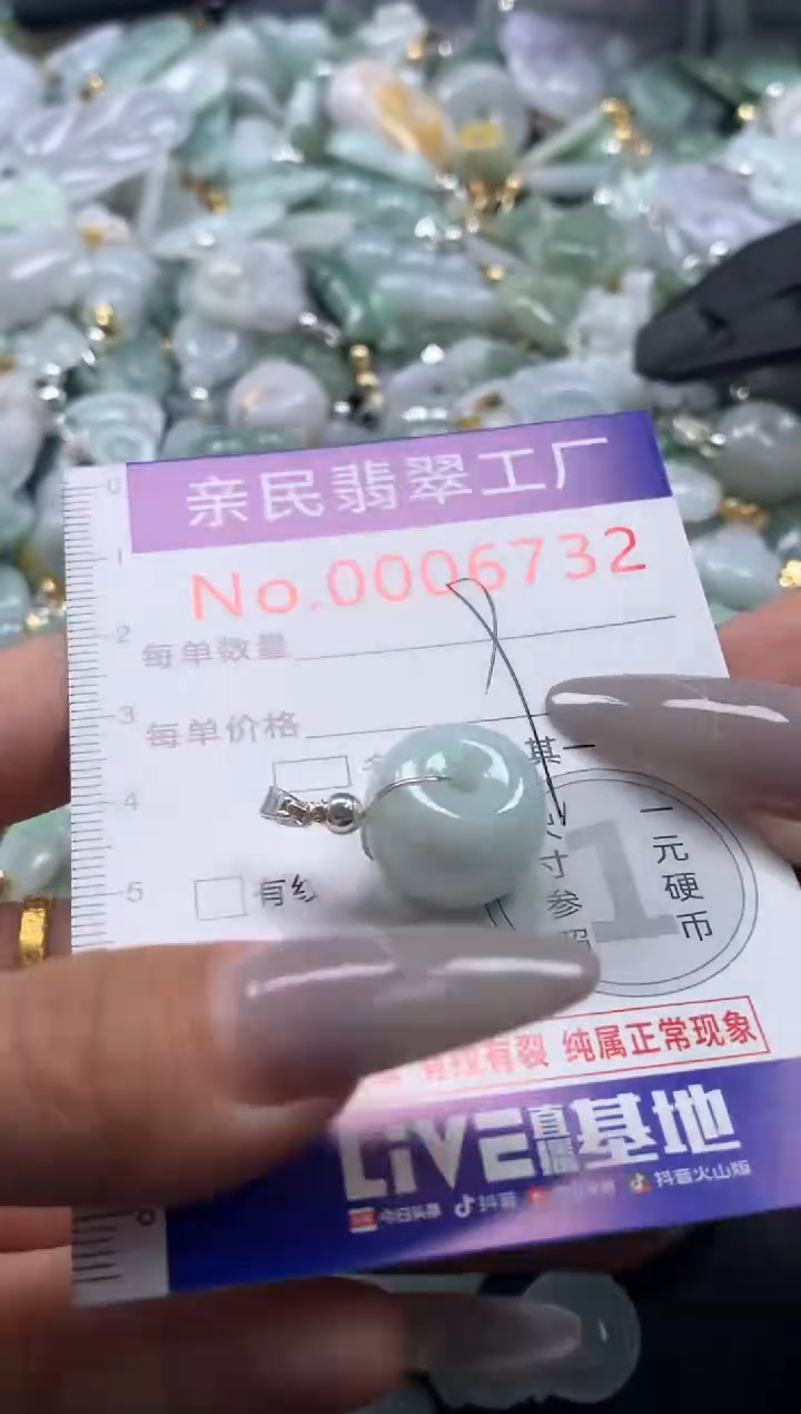 颈饰未镶嵌翡翠6732