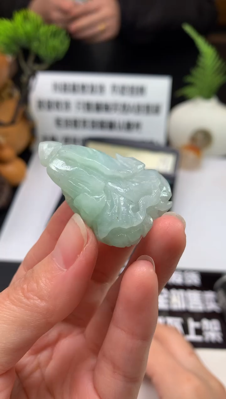 未镶嵌定制翡翠朱**?---123196